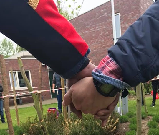 De dag samen starten